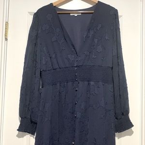 Navy Baltic Born high-low dress size XL